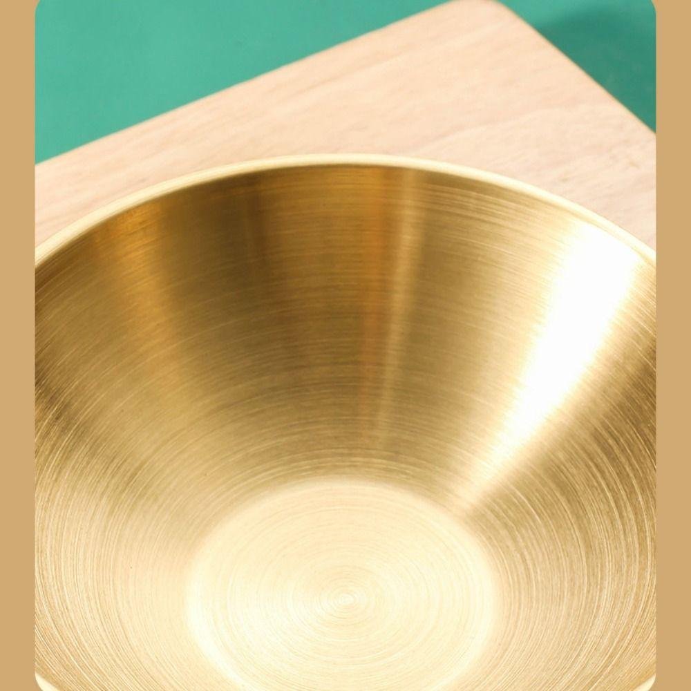 Anti Fall Ramen Bowl Japanese Style Double Layer Rice Bowl 304 Stainless Steel Bowl  Restaurant