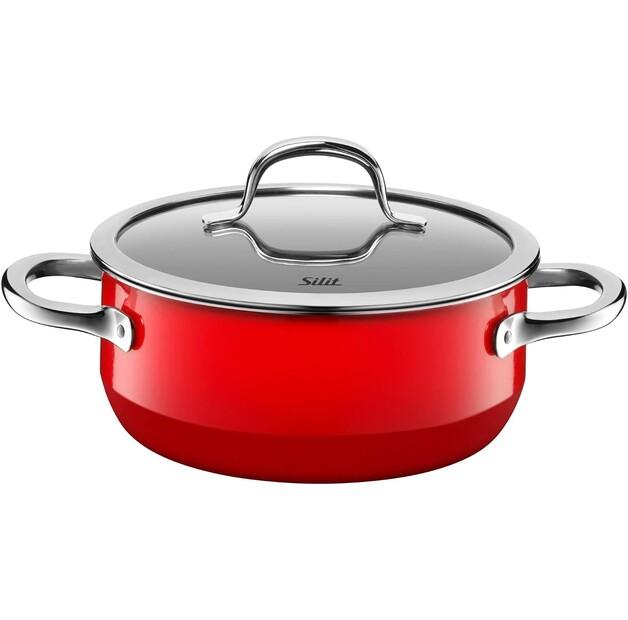 

Сковорода WMF Silit Passion, 20 см, красная, 2,4 л (21.0129.7031)