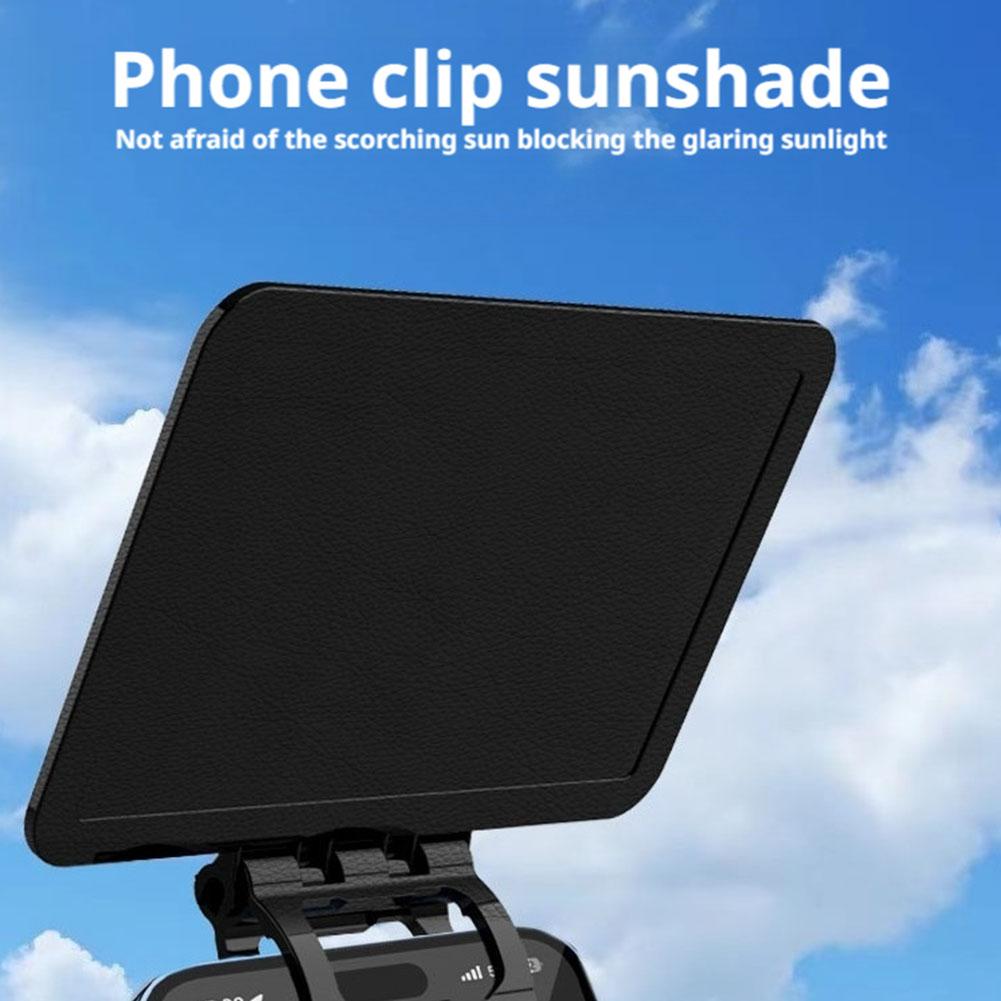 Mobile Phone Sun Visor Uv Protection Phone Screen Universal For Smartphones Use Sunshade Smartp U6U4