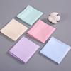 1Pc Hand Towel Female Solid Color Square Handkerchiefs Wedding Party Women's Cotton 40x40CM