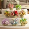 Educational Toys Flower Potted Building Block DIY Succulent Building Block Set  Kids
