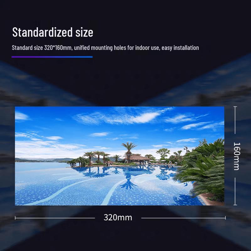 QIANGLI Q1.2 Pro Indoor Full-Color LED Display CN plug (adapter included)