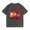 One Piece Portgas D Ace Unisex's 100% Cotton T-Shirt, Streetwear Anime Graphic Short Sleeve Summer Unisex's Tops