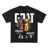 Pop Culture Vintage Graphic T-Shirt Collection American Rap Basketball Streetwear Hip-Hop Y2K Premium Qua Men Clothing Short