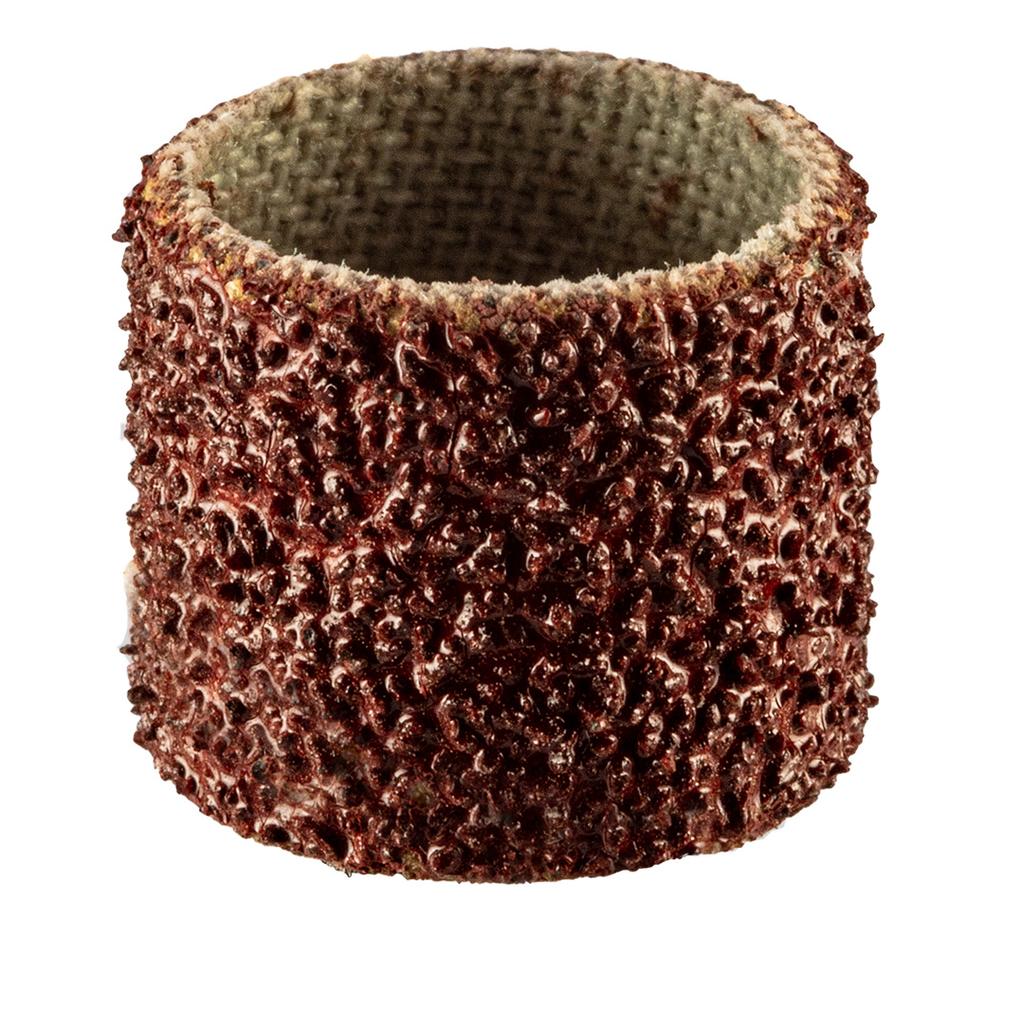 Sanding belt 12.7 mm, K60, K120, set of 10 pcs + 3.2 mm shank