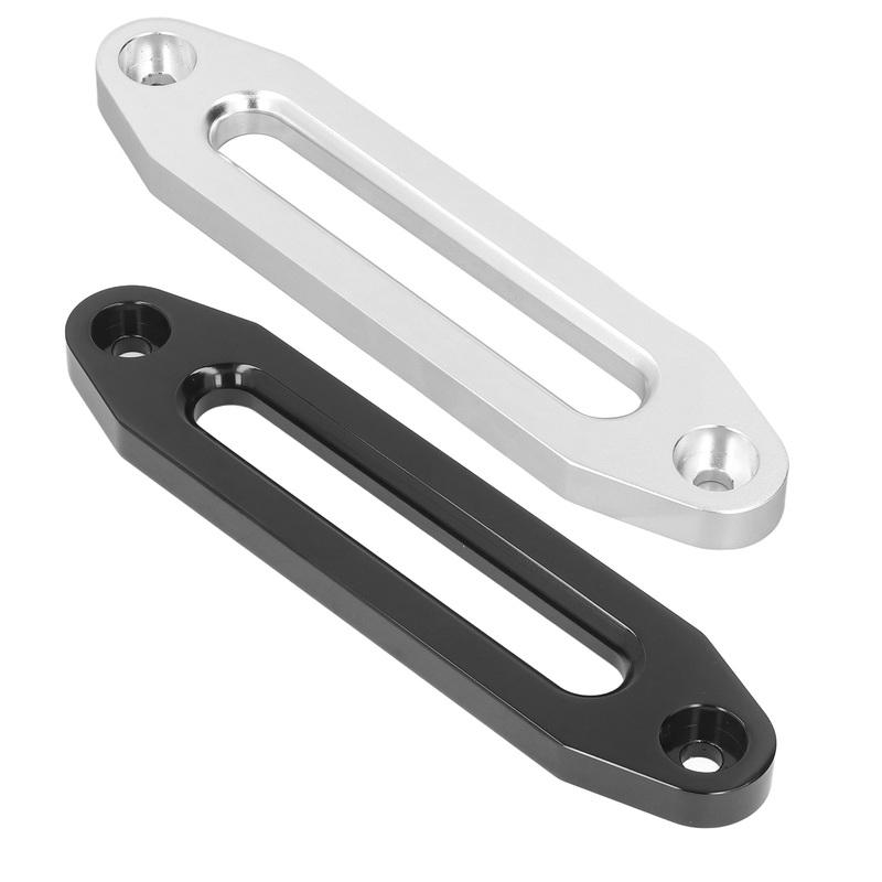 Winch Hawse Fairlead Aluminium 25.4cm Smooth Edges 8000‑15000lb Loading  Side By Side Fairlead Anti Binding for ATV