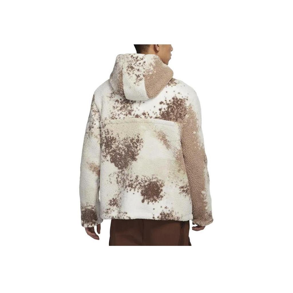 Nike Sportswear Oversized Sherpa Pullover Hoodie Brown DD5010-072