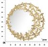 Wall Mirror Glam Butterfly Wind Ø 81.5X3.5 Cm (Mirror Cm Ø55)