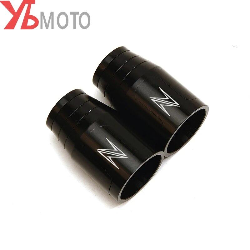 Motorcycle Aluminum Handlebar Handle Bar Ends Anti Vibration Plug for KAWASAKI Z900 Z900RS Z1000/SX Z400 Z750 Z800 Accessories