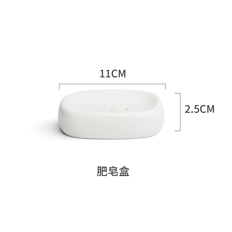 European Color Ceramic Bathroom Set Tooth Brushing Cup Lotion Bottle Soap Dish Bathroom Accessories Couple Mouthwash Cup Gifts