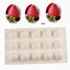 .1pc Silicone Baking Molds For Strawberry Fruit Dessert Mousse Mold Silicone Cake Mold Cake Decorations Reusable Making Moulds
