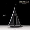 Modern Minimalist Sailboat Resin Sculpture Decor Desk Living Room Bedroom Entryway Home Office