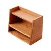 Natural Wood Miniature Storage Cabinet For 1/12 Doll House Dolls Accessory Organization Solution Scene Display Props