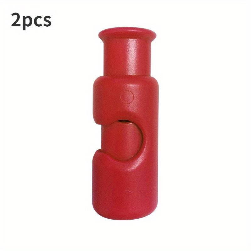 Пластиковый зажим для запечатывания Зажим для запечатывания Пищевой пакет Влагостойкий зажим Инструмент для запечатывания Бытовой пресс Зажим для закусочного пакета 2pcs красный