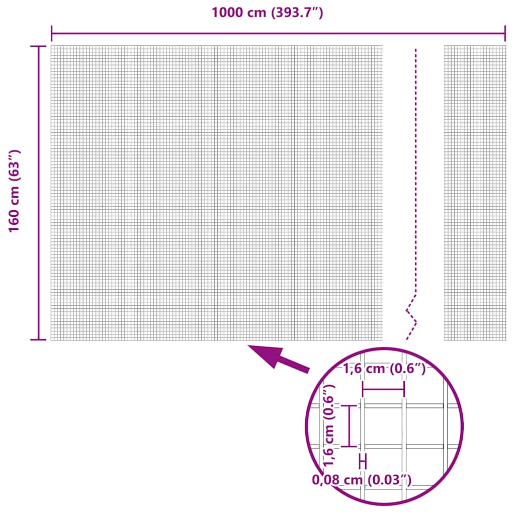 Welded Wire Fence Grey