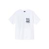 Stussy The Beach Boys Portrait Short Sleeve American Vintage T-Shirt Unisex Tops White 3903704