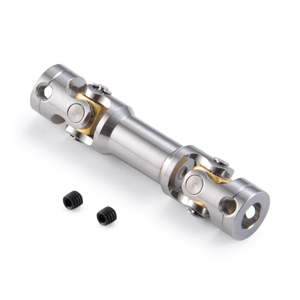 TRZX RC Metallantriebswelle 40-260mm Upgrade-Teil für 1:14 Tamiya Sattelzugmaschine RC Crawler Auto (45-50 mm)