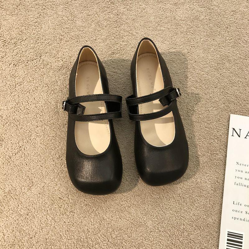 Ladies Footwear Summer Round Toe Mary Jane Women's Flat Shoes Quick Delivery Chic and Elegant Y2k Wholesale Dress Shoe On Sale