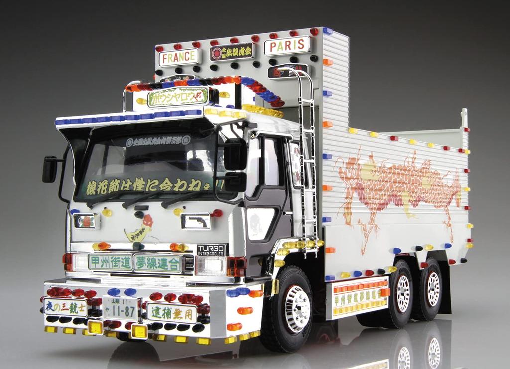 Aoshima Bunka Kyozaisha Value Deco Truck Serie SP Kunie Love Box Kunststoffmodell 1/32 (Tiefer Dump)