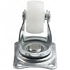 Swivel Casters Bearing Wheels Mount Ball White/silver