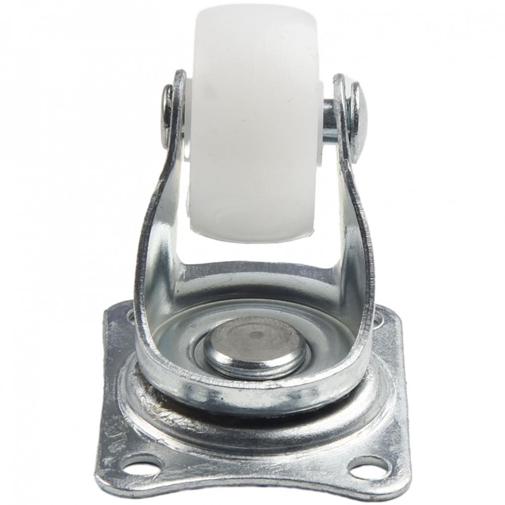 Swivel Casters Bearing Wheels Mount Ball White/silver