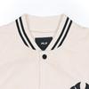 MLB Baseball Jacket Unisex Cream 3AJP02016-50CRS