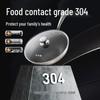 Cooker King Stainless Steel Honeycomb Non-Stick Wok