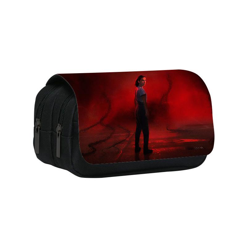 Dvouvrstvý penál Stranger Things s velkou kapacitou pro studenty a do kanceláře