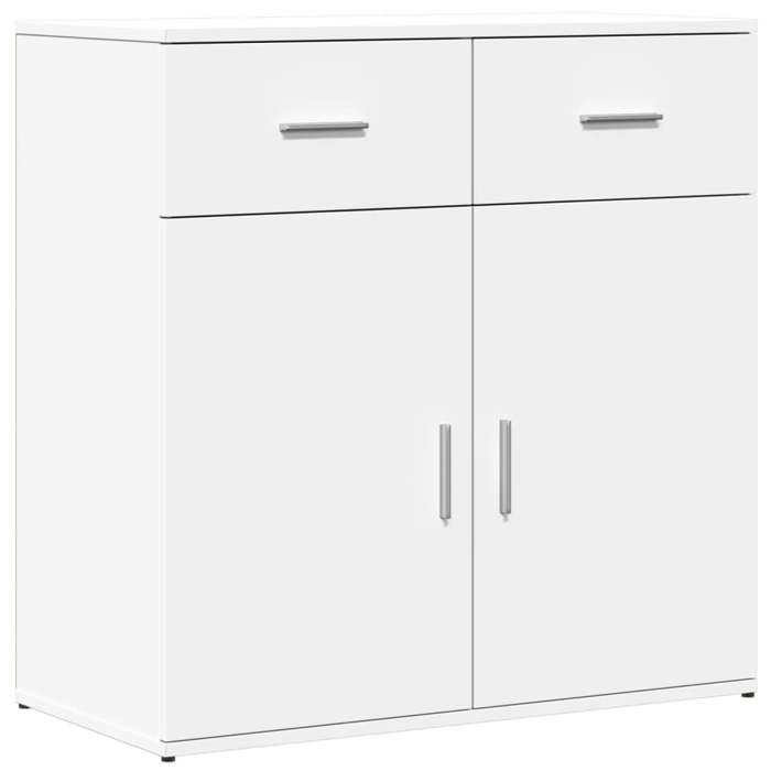 VidaXL Buffet, Sideboard with Drawers and Doors, Storage Furniture Living Room Dining Room Interior, Modern, White 840520