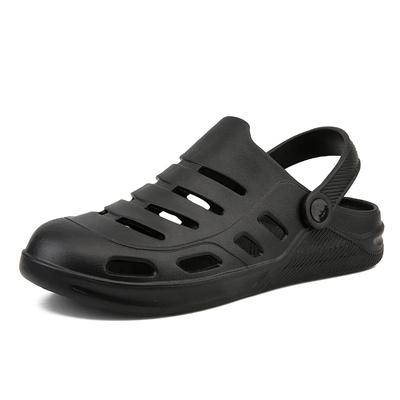 Fashion New Fashion Thick Sole Sandals for Men Casual Breathable Summer Beach Shoes Mens Solid Color Garden Shoes Outdoor Clogs Slippers