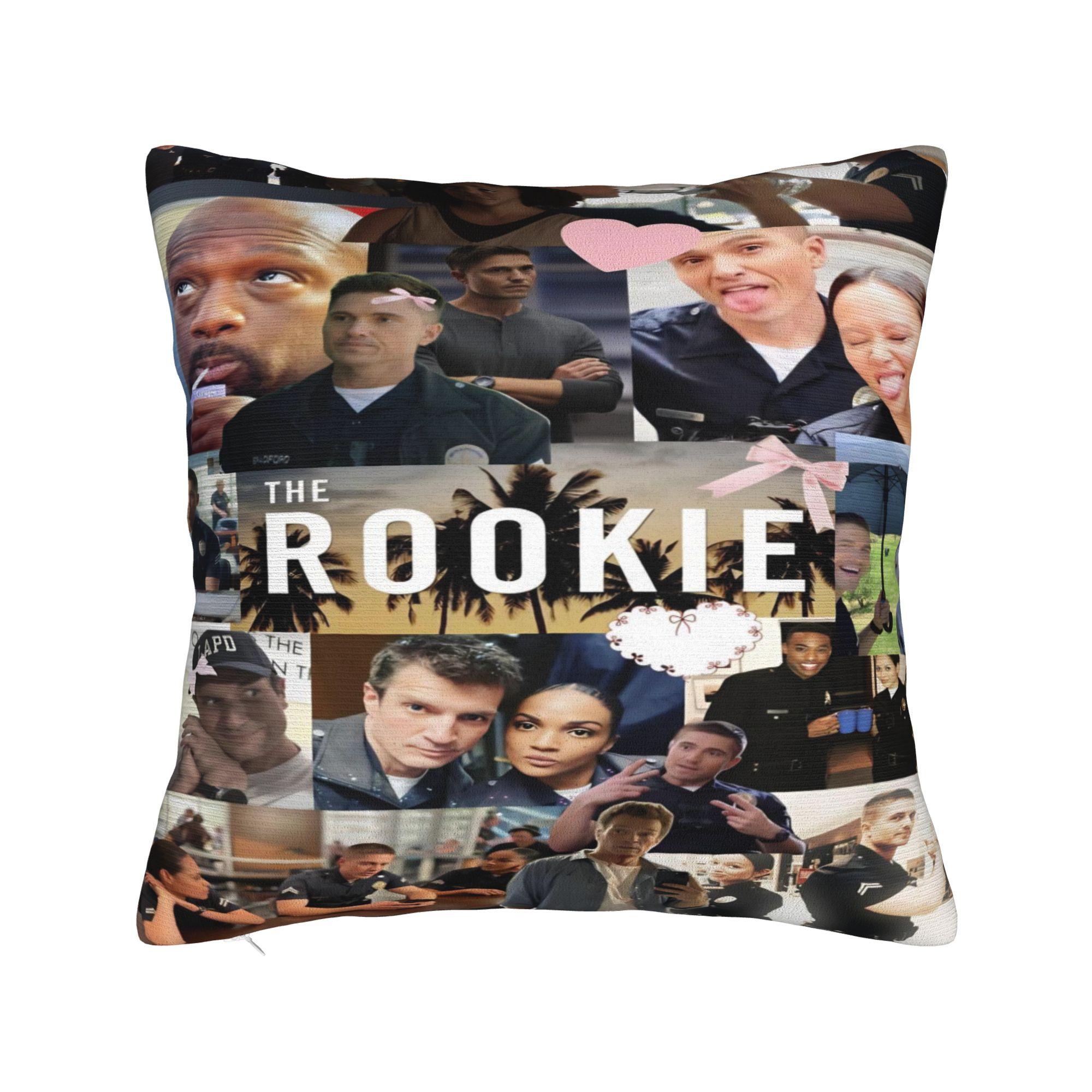 

Y2K Bedroom The Rookie TV Show Decor Pillowcases Merch Pillow Cover Zippered Multi-Size 12x12in 30X30cm