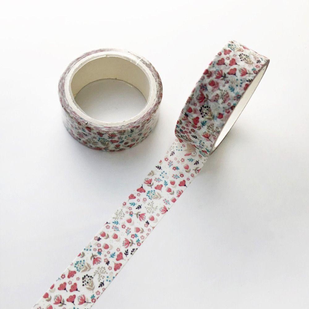 Journaling Paper Washi Masking Tape DIY Scrapbooking Label Sticker Kawaii Cartoon Decoration Tape