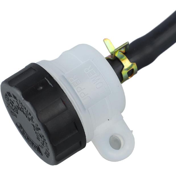 Motorcycle Brake Pump Iron and PVC Rear Brake Master Cylinder Pump for Most Motorcycle Brake Modification Accessories Universal Rear Brake Pump