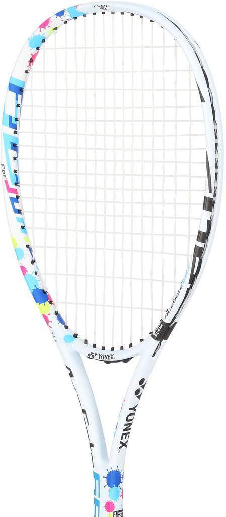 YONEX Ace Gate 66 Soft Tennis Racket White G00 ACE66G (Pre-strung), (011)