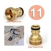 Premium Brass Water Flow Connector For Agricultural Use And Garden Hose Nozzles