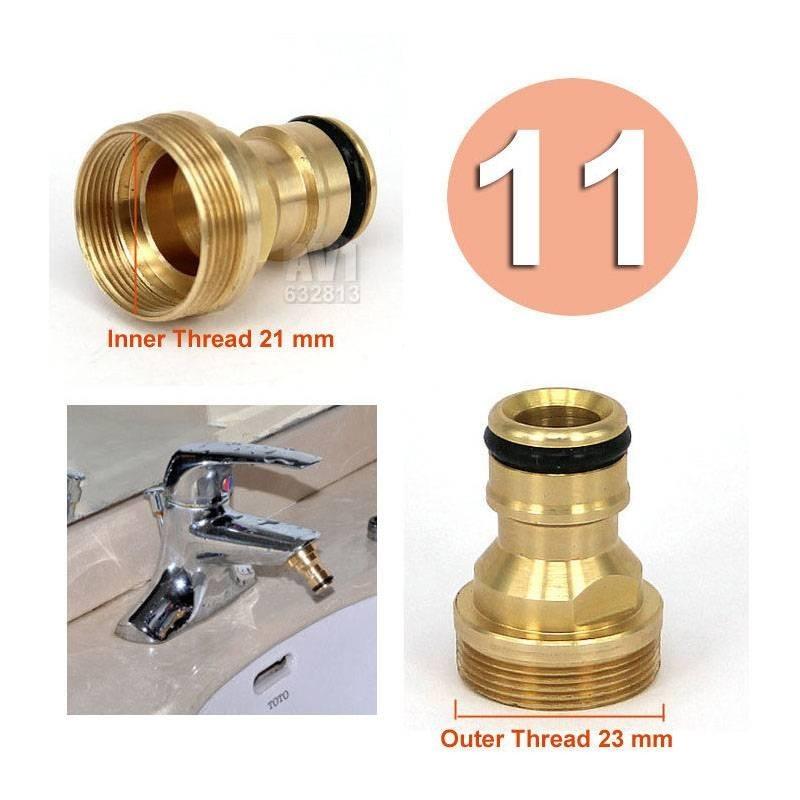 Premium Brass Water Flow Connector For Agricultural Use And Garden Hose Nozzles