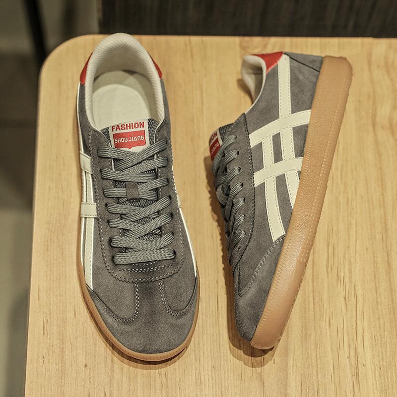22 summer new trendy board shoes leather comfortable casual shoes Forrest Gump shoes