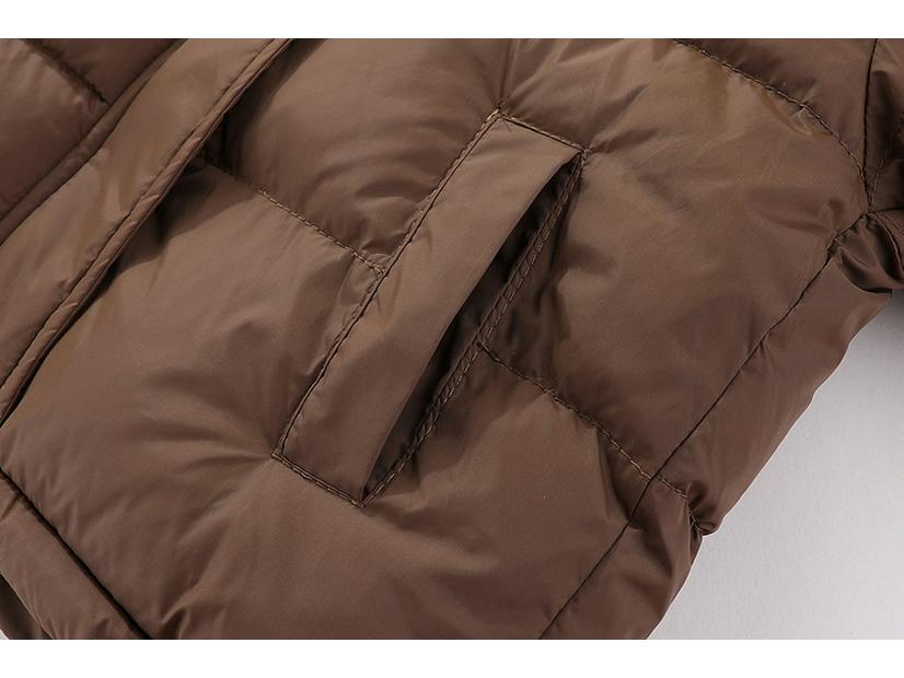 Boys' 2025 Cartoon Fleece-Lined Winter Jacket - Korean Style Thickened Cotton Down Coat for Kids