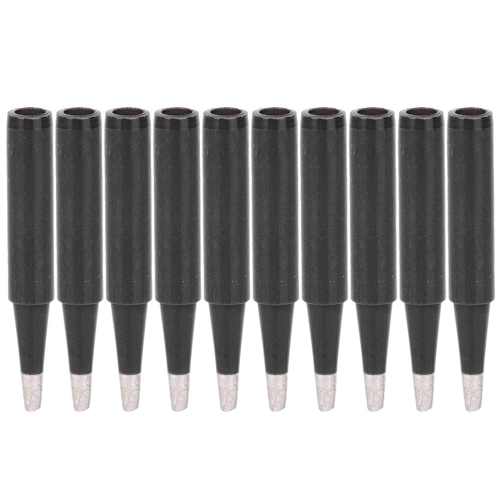 10Pcs Soldering Iron Tips Replacement Black Inner Heating Type Accessories 900M T 2.4D
