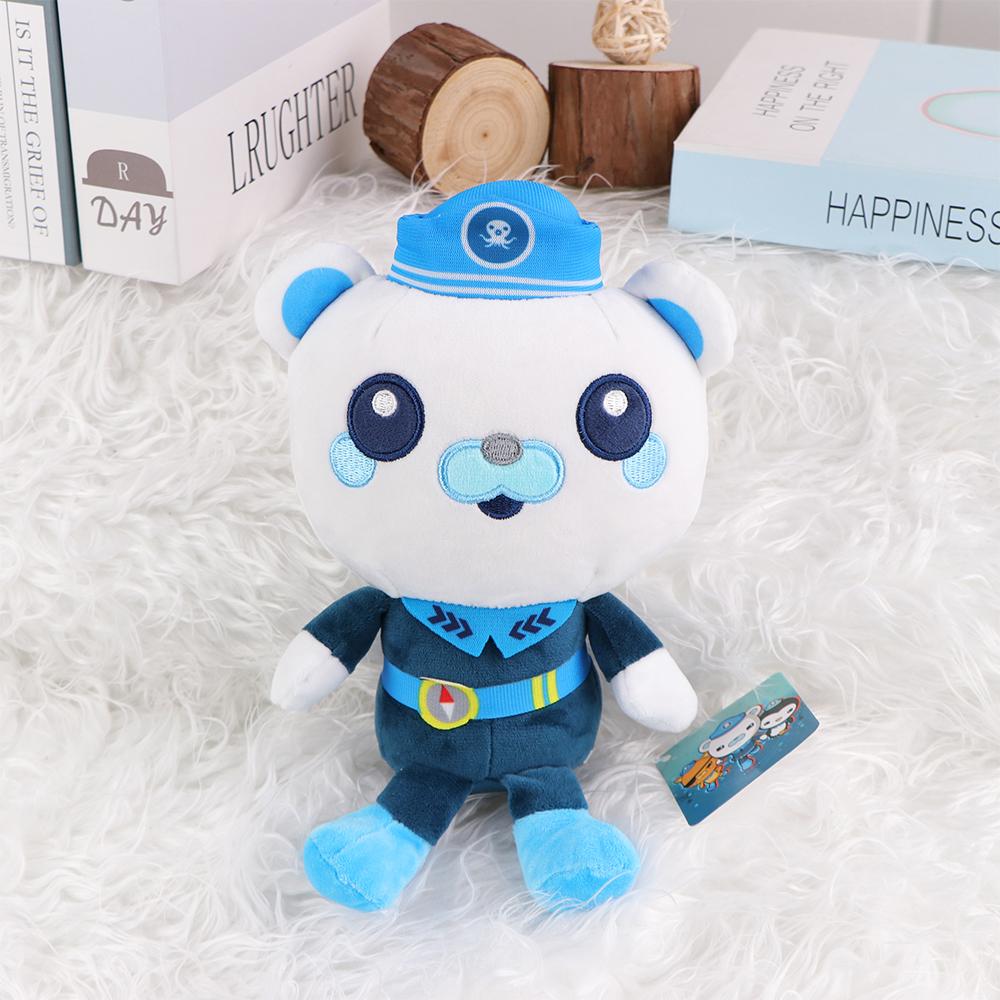 Octonauts Przytulanki Locket z Barnaklem Peso Tweak Shellington Kapitan Barnakl Urocze Stworzenie Pluszowe Figurki Maluchy Specjalny Dzień Pamiątki 20CM