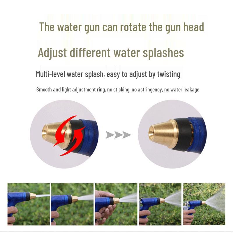 Mosiężna dysza i szczotka do mycia samochodu pod wysokim ciśnieniem