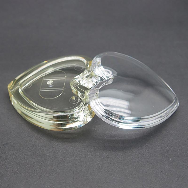 Liebesherzform Leerer Lidschattenbehälter Lippenstiftbox Pigmentpalette Nachfüllbar Rouge Highlighter Konturierungsbox Make-up Spender