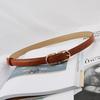 Metal Minimalist Style Pin Buckle Cipri Womens Belt Clothing Accessories