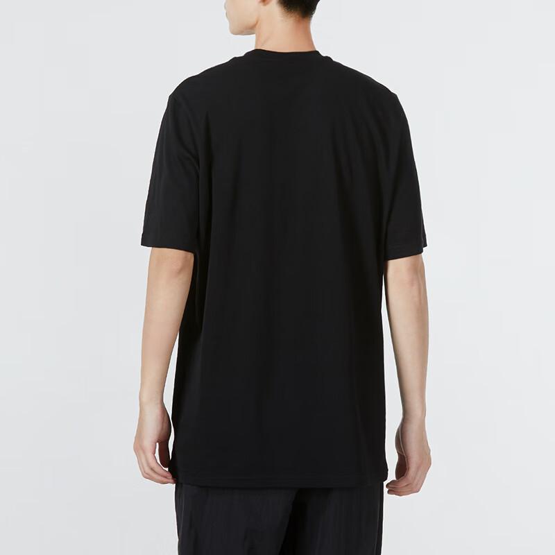 Adidas Neo Cartoon Print Loose Knit T-Shirt Men Tops Black HC3827