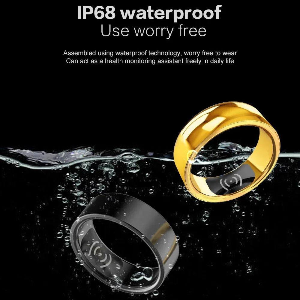 Smart Ring Fitness Tracker - Monitora Battito, Sonno, Sport, IP68 Impermeabile, Taglia 11 - Foto 11