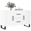 VidaXL Buffet blanc 100x36x60 cm bois d'ingénierie 828196