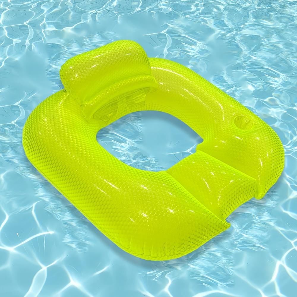 

Inflatable Pool Float Adult Pool Floaties Lounger Floats Floating Chair Raft With Backrest Water Floaty Lake Beach Party Toys