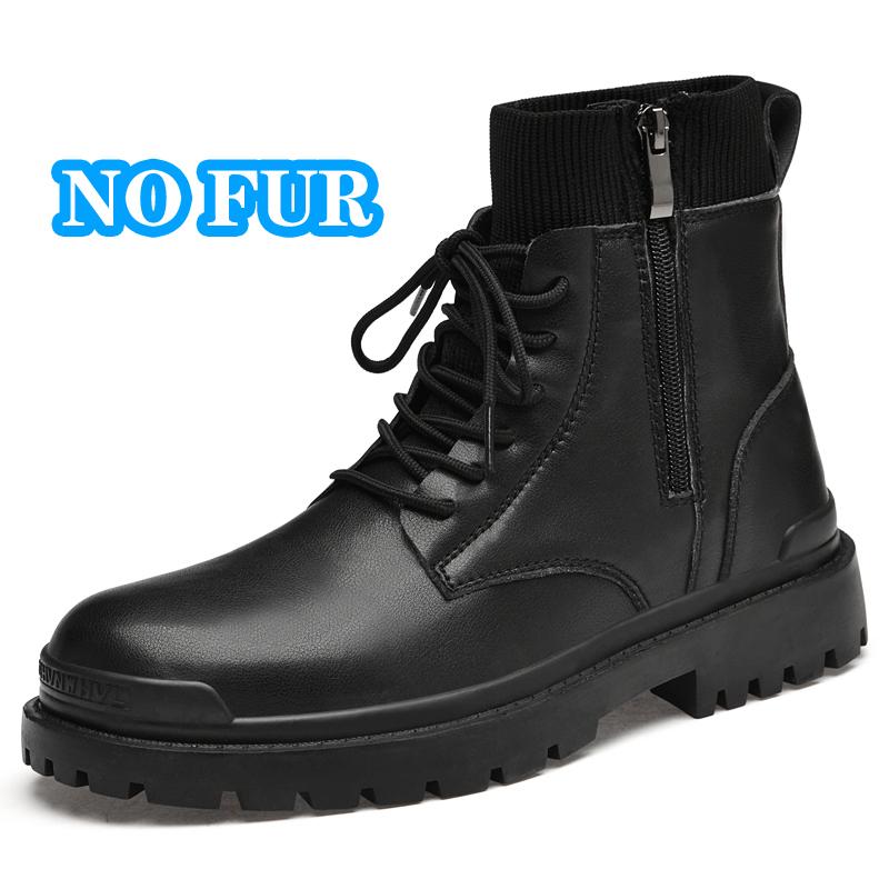 Vintage Style Mens Motorcycle Boots Handmade Side Zipper Man Ankle Boots Casual Leather — фото 8