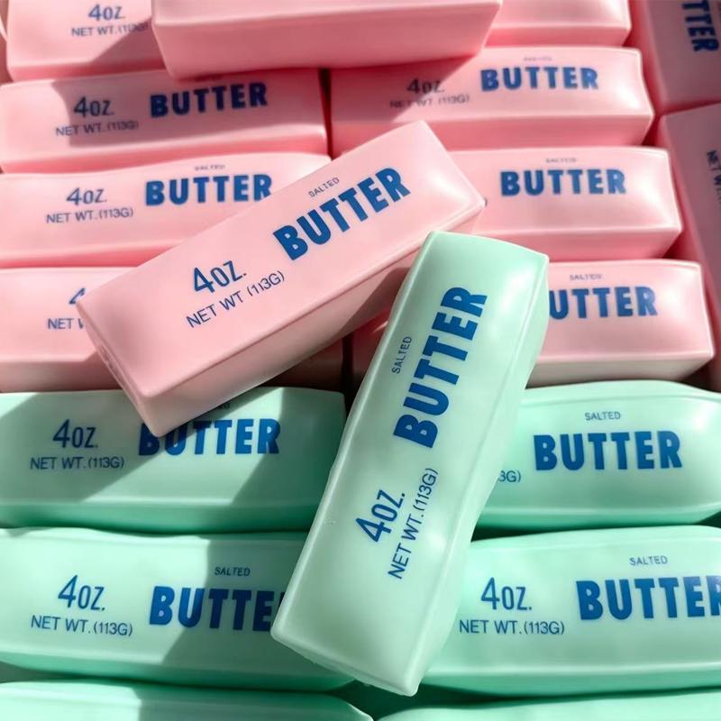 Crunchy Butter Stick Squishy Toy Stress Ball Fidget Squeeze Toys Round Blocks Filled ASMR Anti Stress Adult Toy Gift