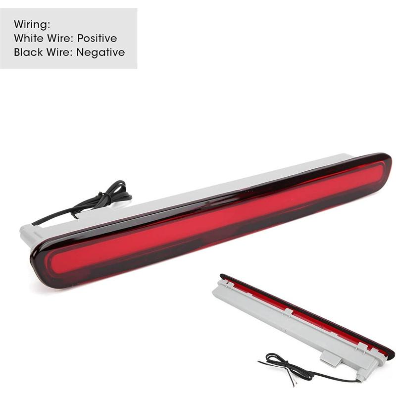 81570-0K100 2015- 2018 For GUN125 Rear Stop Lamp Rear Bonnet Brake Lamp Brake Light High Mounted Stop Lamp Red